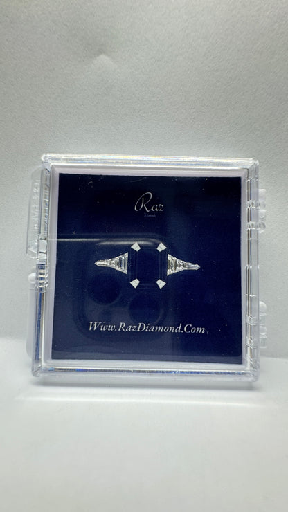 6St=0.38Ct Diamond Set Loose Natural Diamonds D-F-VVS-VS2