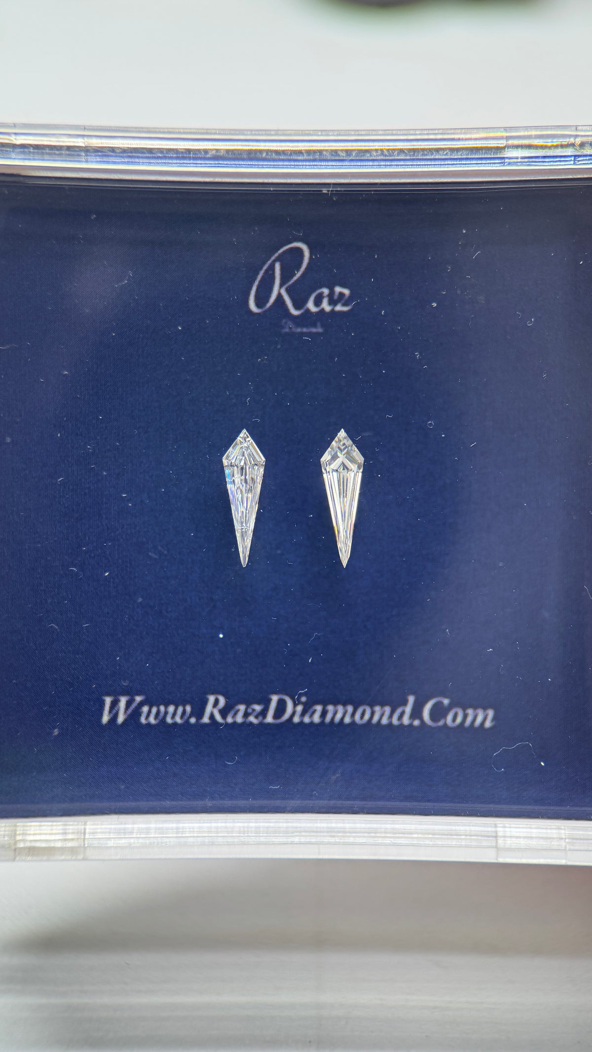 2St=0.65Ct Kite Pair Cut Side Stones Loose Natural Diamonds F-G-VS-SI1